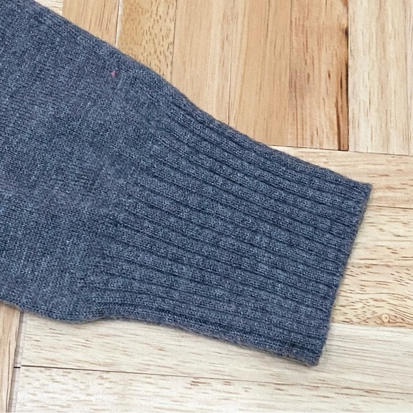 TORY BURCH Style 48123131 Wool Blend Knit Sweater with Rhinestones Patch Size M - Picture 6 of 11